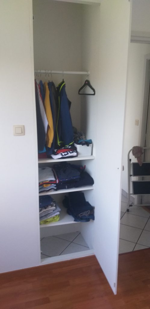 Confection d'un placard sur mesure