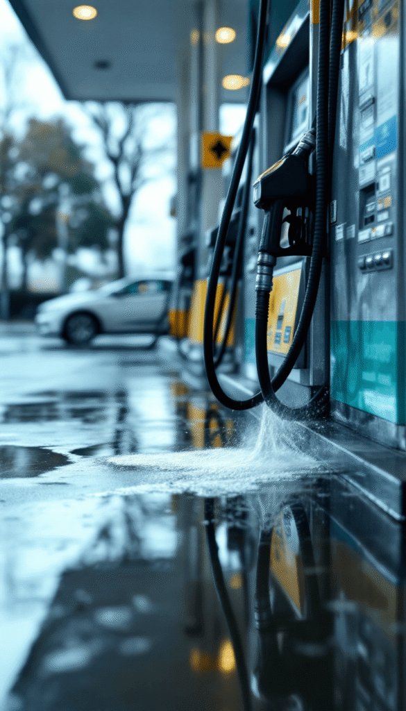 Nettoyage des pistes pompe à essence